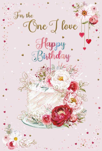 Picture of ONE I LOVE BIRTHDAY CARD